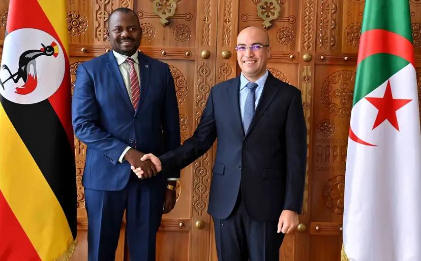 M. Chaib reçoit le ministre d'État chargé de la coopération régionale de la République d'Ouganda
